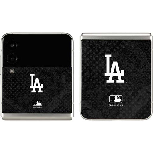 MLB Los Angeles Dodgers Dark Wash Galaxy Z Flip3 5G Skin