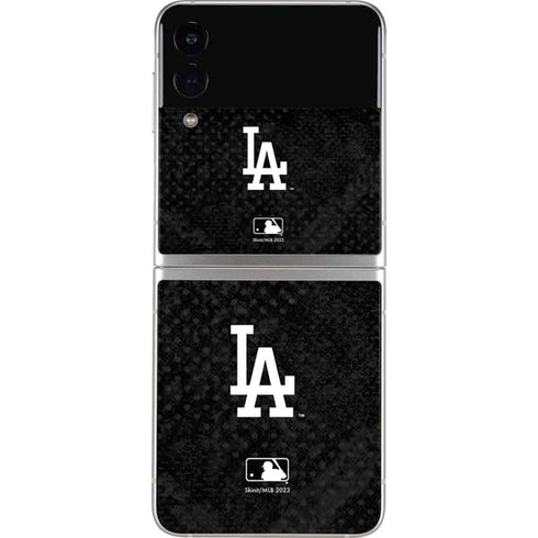 MLB Los Angeles Dodgers Dark Wash Galaxy Z Flip3 5G Skin