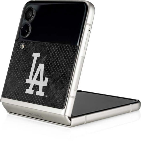MLB Los Angeles Dodgers Dark Wash Galaxy Z Flip4 5G Skin