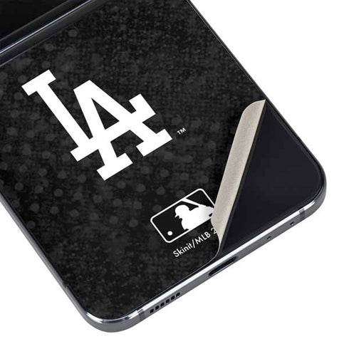 MLB Los Angeles Dodgers Dark Wash Galaxy Z Flip5 5G Skin