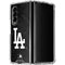 MLB Los Angeles Dodgers Dark Wash Galaxy Z Fold4 5G Clear Case