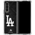 MLB Los Angeles Dodgers Dark Wash Galaxy Z Fold4 5G Clear Case