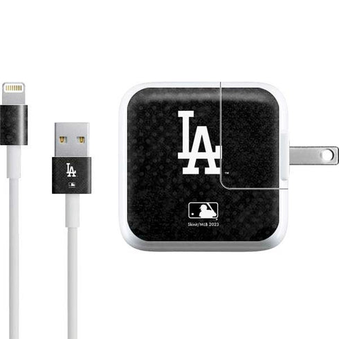 MLB Los Angeles Dodgers Dark Wash iPad Charger (10W USB) Skin