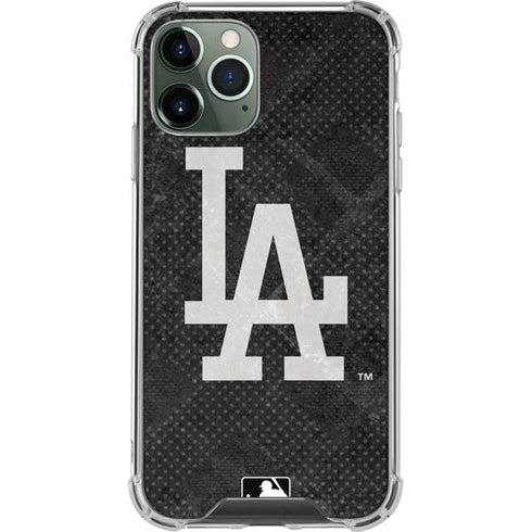 MLB Los Angeles Dodgers Dark Wash iPhone 11 Pro Max Clear Case