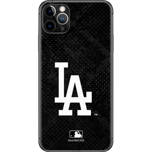 MLB Los Angeles Dodgers Dark Wash iPhone 11 Pro Max Skin