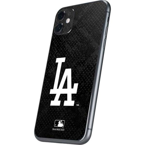MLB Los Angeles Dodgers Dark Wash iPhone 11 Skin