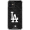 MLB Los Angeles Dodgers Dark Wash iPhone 12 Clear Case