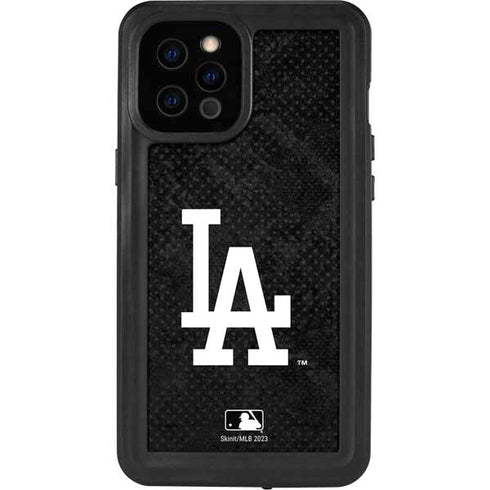 MLB Los Angeles Dodgers Dark Wash iPhone 12 Pro Max Waterproof Case
