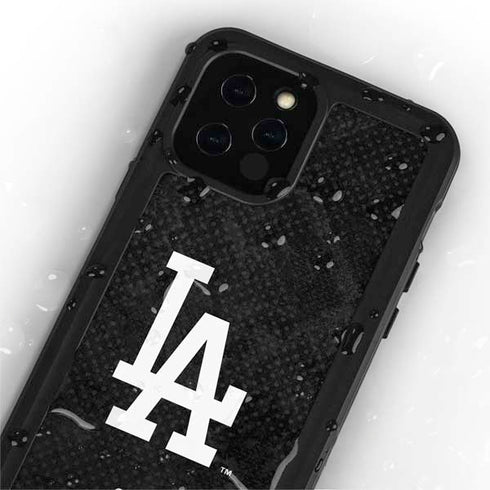 MLB Los Angeles Dodgers Dark Wash iPhone 12 Pro Waterproof Case