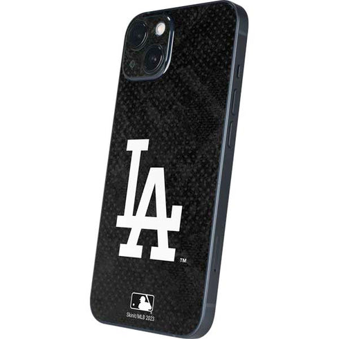 MLB Los Angeles Dodgers Dark Wash iPhone 15 Plus Skin