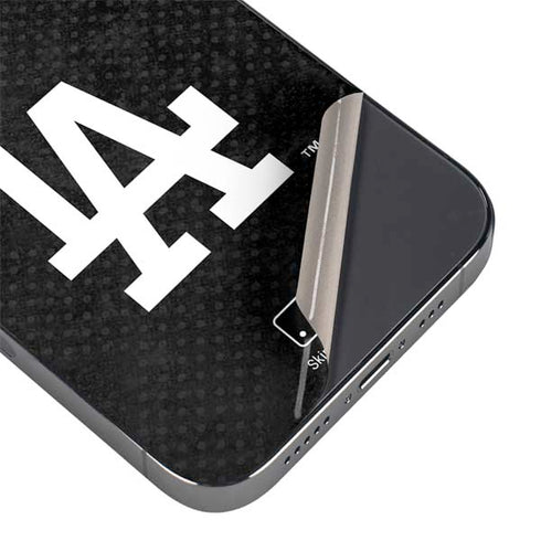 MLB Los Angeles Dodgers Dark Wash iPhone 14 Pro Max Skin
