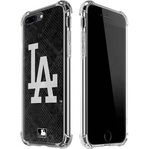MLB Los Angeles Dodgers Dark Wash iPhone 7/8 Plus Clear Case
