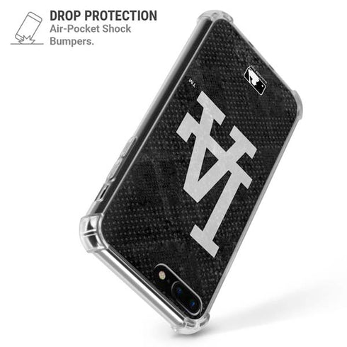 MLB Los Angeles Dodgers Dark Wash iPhone 7/8 Plus Clear Case