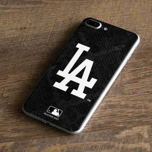 MLB Los Angeles Dodgers Dark Wash iPhone 8 Plus Skin