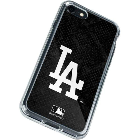 MLB Los Angeles Dodgers Dark Wash iPhone SE (2nd & 3rd Gen) Clear Case