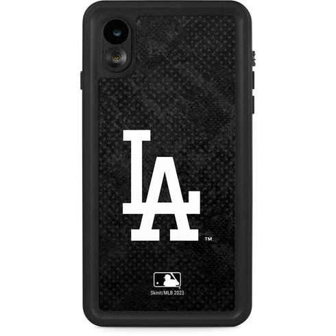 MLB Los Angeles Dodgers Dark Wash iPhone XR Waterproof Case