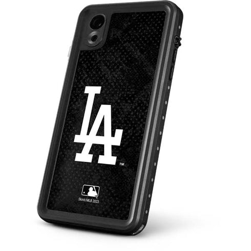 MLB Los Angeles Dodgers Dark Wash iPhone XR Waterproof Case