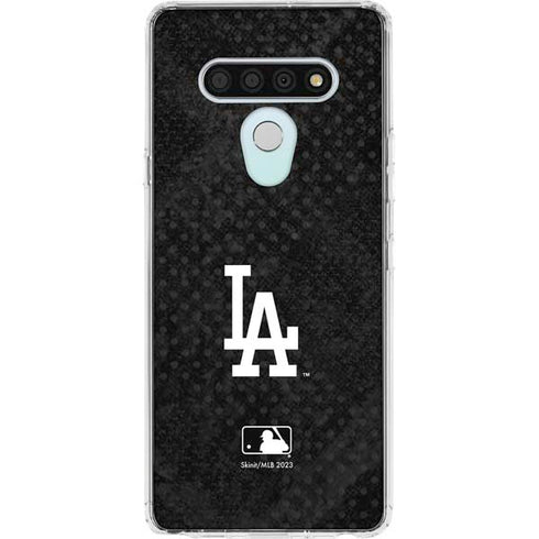 MLB Los Angeles Dodgers Dark Wash LG Stylo 6 Clear Case