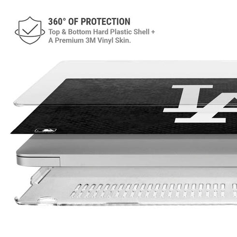 MLB Los Angeles Dodgers Dark Wash MacBook Air 15in (2023-2025) Case plus Skin