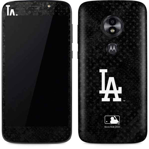 MLB Los Angeles Dodgers Dark Wash Moto E5 Play Skin