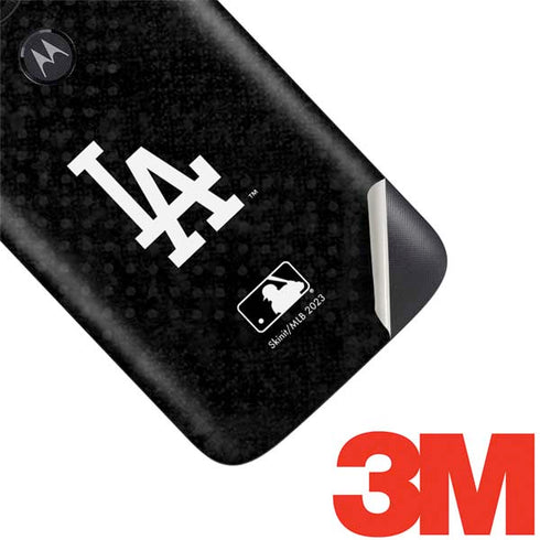 MLB Los Angeles Dodgers Dark Wash Moto E5 Play Skin