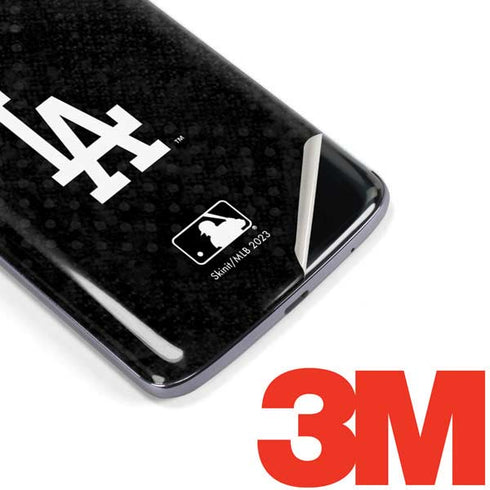 MLB Los Angeles Dodgers Dark Wash Moto E5 Plus Skin