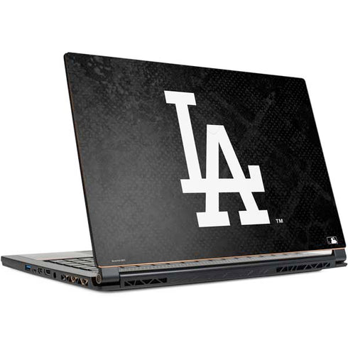 MLB Los Angeles Dodgers Dark Wash MSI GS65 Stealth Laptop Skin