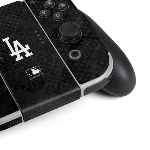 MLB Los Angeles Dodgers Dark Wash Nintendo Switch OLED (2021) Skin