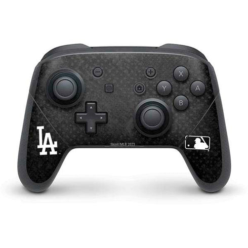MLB Los Angeles Dodgers Dark Wash Nintendo Switch Pro Controller Skin