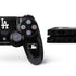 MLB Los Angeles Dodgers Dark Wash PS4 Console and Controller Bundle Skin