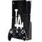MLB Los Angeles Dodgers Dark Wash PS5 Slim Disk Bundle Skin