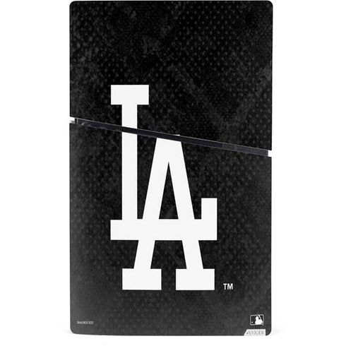 MLB Los Angeles Dodgers Dark Wash PS5 Slim Digital Edition Bundle Skin