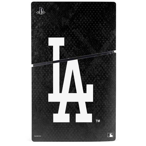 MLB Los Angeles Dodgers Dark Wash PS5 Slim Digital Edition Console Skin