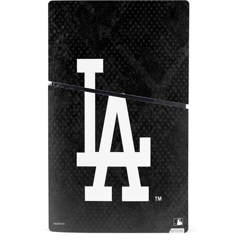 MLB Los Angeles Dodgers Dark Wash PS5 Slim Digital Edition Console Skin