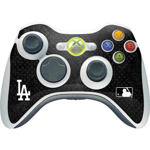 MLB Los Angeles Dodgers Dark Wash Xbox 360 Wireless Controller Skin