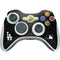 MLB Los Angeles Dodgers Dark Wash Xbox 360 Wireless Controller Skin