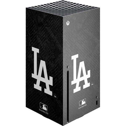 MLB Los Angeles Dodgers Dark Wash Xbox Series X Console Skin