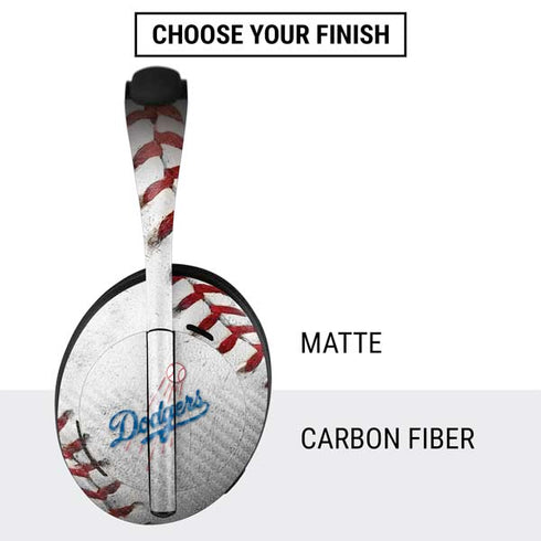 MLB Los Angeles Dodgers Game Ball Bose Noise Cancelling Headphones 700 Skin