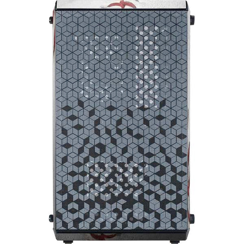 MLB Los Angeles Dodgers Game Ball Cooler Master MasterBox Q300L Mini Tower Skin