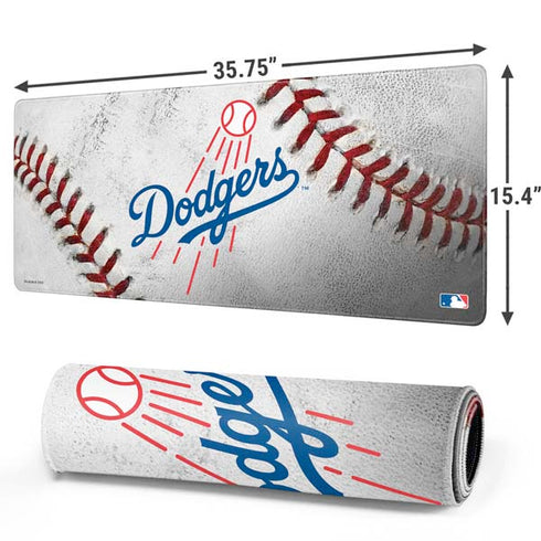 MLB Los Angeles Dodgers Game Ball Gaming Mouse Pad