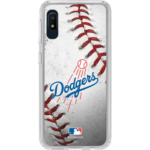 MLB Los Angeles Dodgers Game Ball Galaxy A10e Clear Case