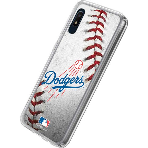 MLB Los Angeles Dodgers Game Ball Galaxy A10e Clear Case