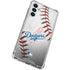 MLB Los Angeles Dodgers Game Ball Galaxy A13 5G Clear Case