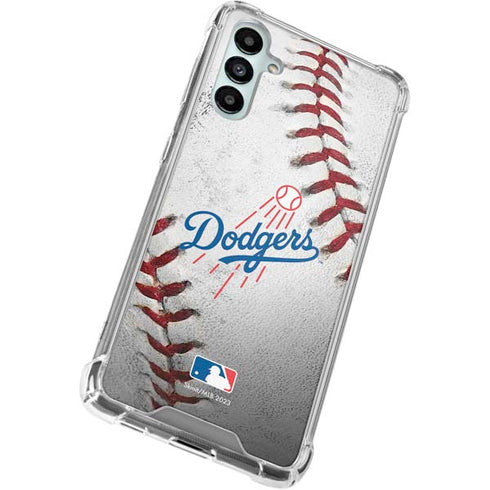 MLB Los Angeles Dodgers Game Ball Galaxy A15 5G Clear Case