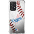 MLB Los Angeles Dodgers Game Ball Galaxy A52 5G Clear Case