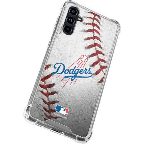 MLB Los Angeles Dodgers Game Ball Galaxy A54 5G Clear Case