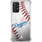 MLB Los Angeles Dodgers Game Ball Galaxy A72 5G Clear Case