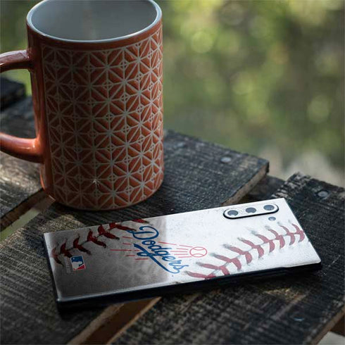 MLB Los Angeles Dodgers Game Ball Galaxy Note 10 Skin