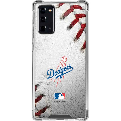 MLB Los Angeles Dodgers Game Ball Galaxy Note20 5G Clear Case