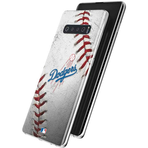 MLB Los Angeles Dodgers Game Ball Galaxy S10 Plus Skin